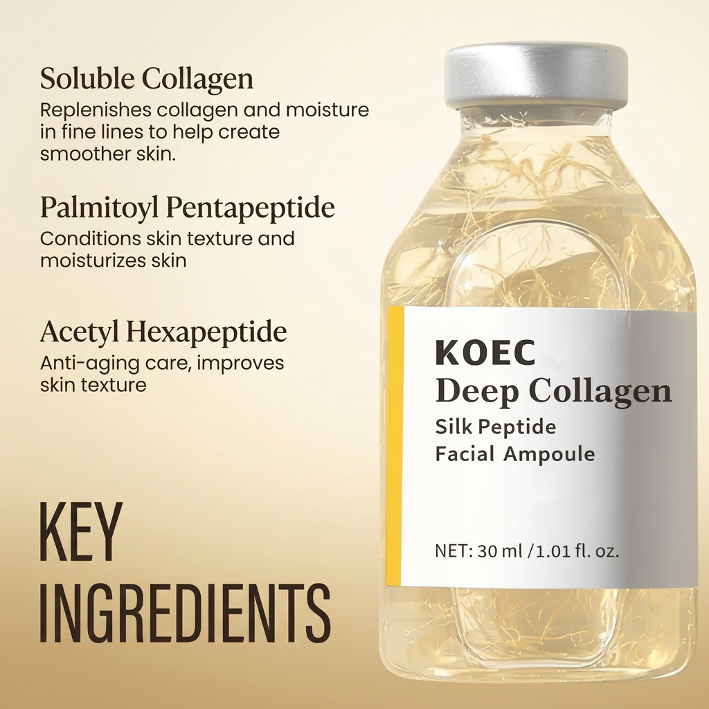 KOEC Deep Collagen Silk Peptide Ampoule