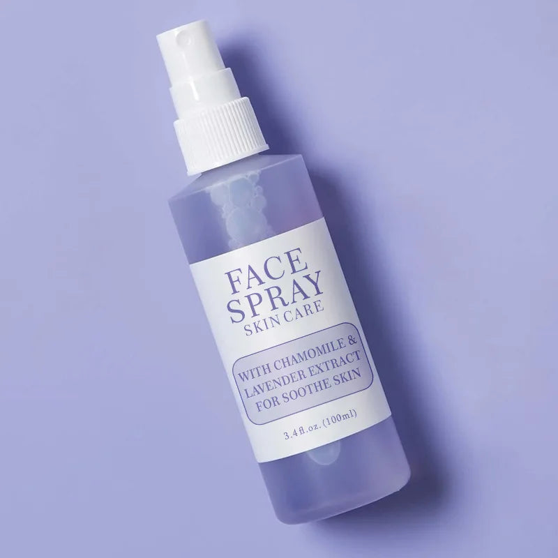 100ml KOEC Rose Water Herb Face Spray Hydrating Rejuvenating Refreshing Cooling Non-Irritating Rose Extract Glycerin Menthol Oil